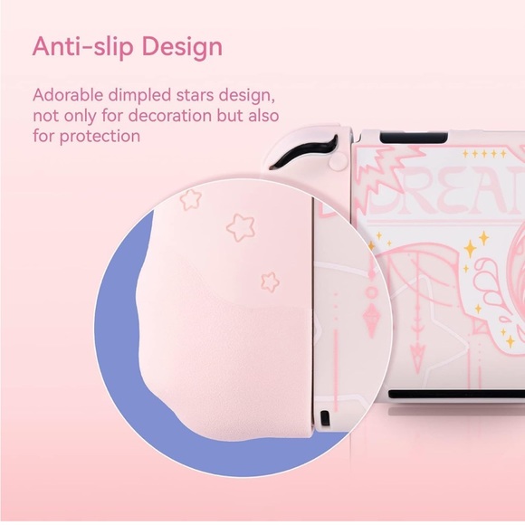 GeekShare Protective Case Compatible with Nintendo Switch star wings - Picture 7 of 8